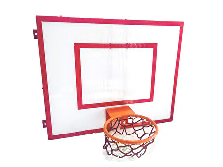 Adelinspor Mini Basketbol Potası 80*100 cm 10 mm Beyaz