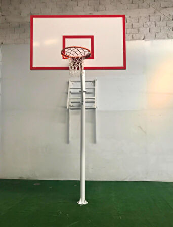 Standart Basketbol Potası Yaylı Çember 105*180 1,5 mm Sac Panya