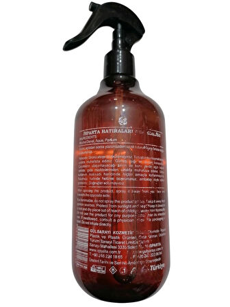 gülsarayı Isparta Hatıraları Oda Spreyi 500ml
