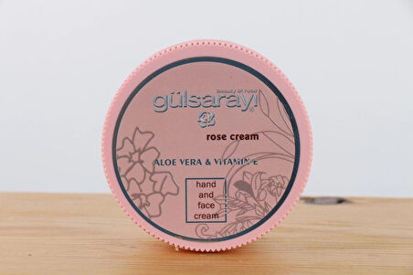 GÜLSARAYI GÜL KREMİ ALOE VERA VE E VİTAMİNLİ 250 ML