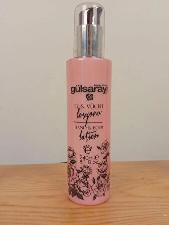 GÜLSARAYI EL VE VÜCUT LOSYONU 240 ML