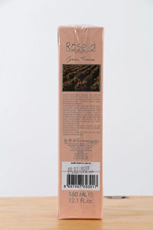 ROSELLA %100 DOĞAL SAF GÜL SUYU MAYASI 160 ML