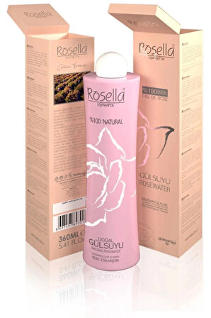 ROSELLA % 100 DOĞAL SAF GÜL SUYU MAYASI 360 ML