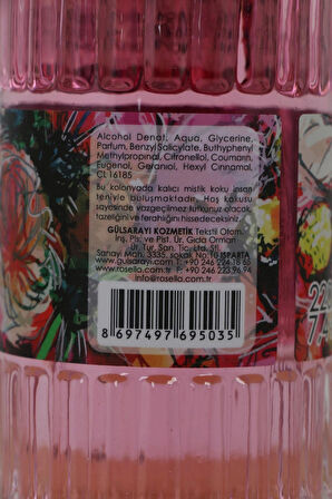 GÜLÜN AŞKI PARFÜMLÜ KREMLİ KOLONYA 220 ML