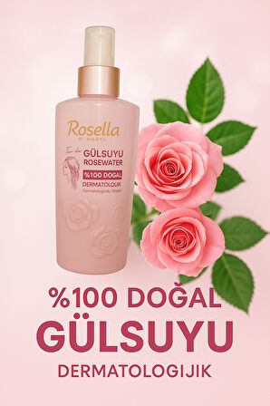 Doğal Gül Suyu Sprey 110 ml