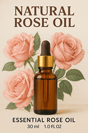 Essentıal Doğal Gül Yağı 30 ml