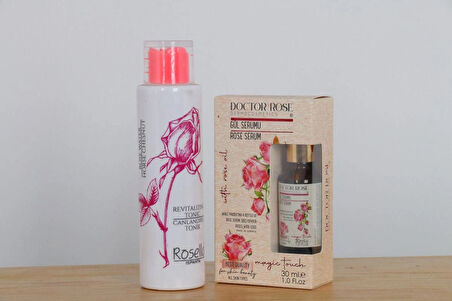 CANLANDIRICI TONİK + DR ROSE GÜL SERUMU 30 ML 2'Lİ SET
