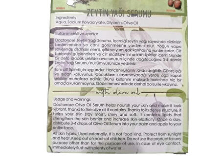 Doctor Rose Zeytinyağı Serumu 50ml