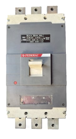 3x1000A 50kA Kompakt Şalter F91E Elektronik Ayar Sahalı Federal