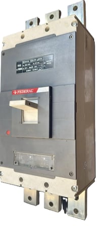 3x1000A 50kA Kompakt Şalter F91E Elektronik Ayar Sahalı Federal