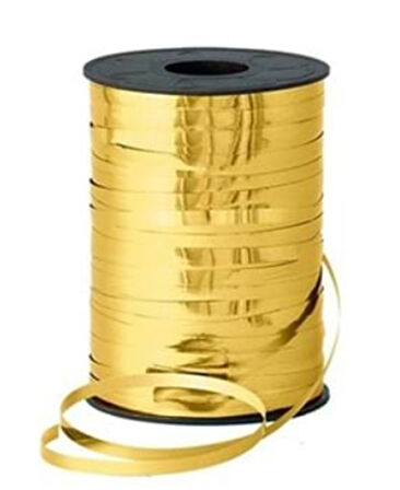 San Parlak Metalik Rafya 8Mm 200 Metre Altın - 2 adet