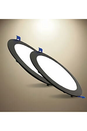 KDL402B Slim LED Panel 2'li Spot Gömme 15W 1200 Lümen -4000K - Doğal Beyaz