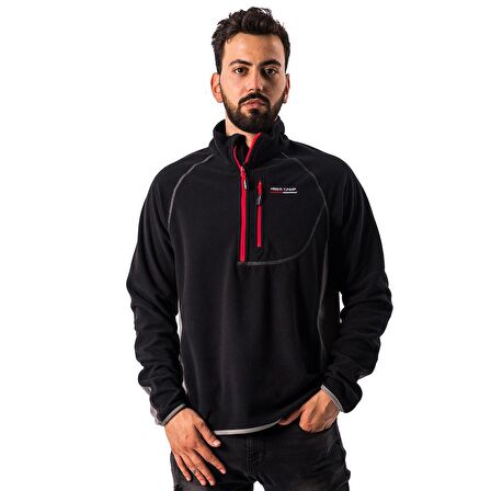 Freecamp Man Half Zipper Fleece-SİYAH