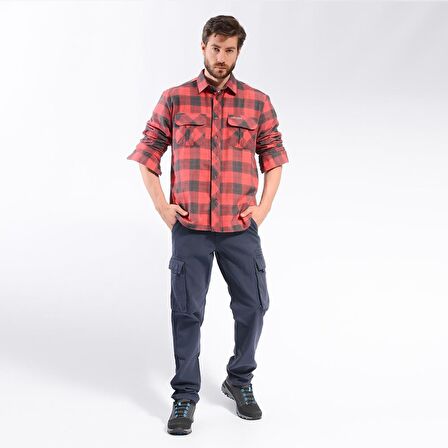 Freecamp Knit Man Fleece Shirt-KIRMIZI