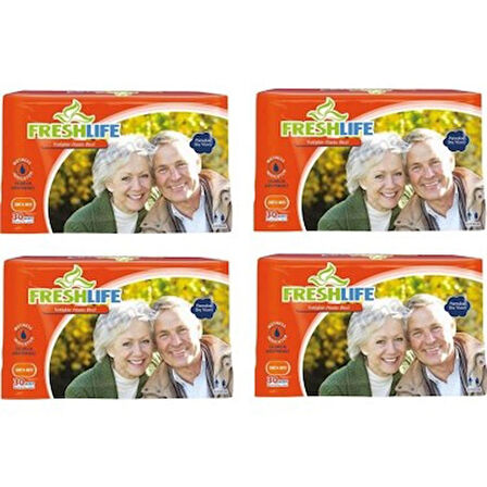 NETKAL Freshlife Yetişkin Belbantlı Medium Hasta Bezi 120 Adet (4x30)