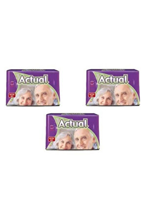 3lü Actual Hasta Altı Bezi Büyük Boy 30x3 90 adet