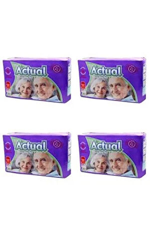 4'lü Actual Large Beden Yetişkin Hasta Bezi 30x4 120 adet