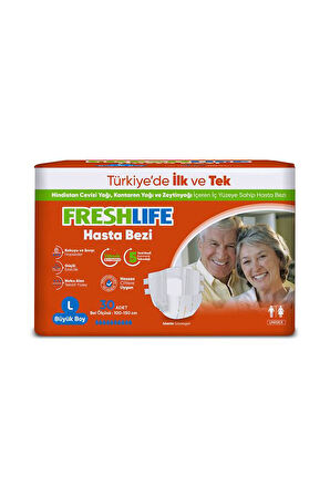 Freshlife Large Yetişkin Hasta Bezi 30 Adet