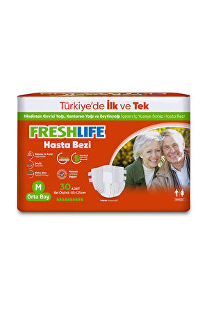 Freshlife Medium Yetişkin Hasta Bezi 30 Adet