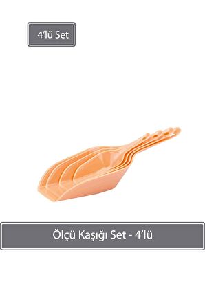 Ölçü Kaşığı Set - 4lü