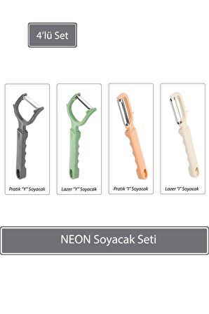 NEON Soyacak Seti - 4 lü