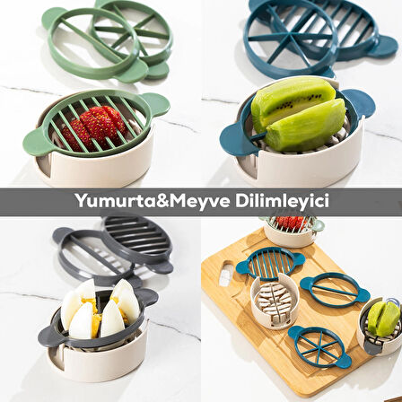 Porsima SC-299 Yumurta ve Meyve Dilimleyici Çok Amaçlı Doğrayıcı