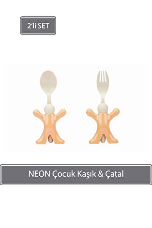 NEON Çocuk Kaşık & Çatal