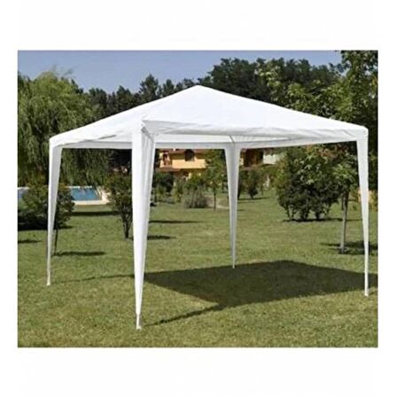 Gazebo Çardak Bahçe Kamelyası Gölgelik 3 x 3 x 2.4 Metre Tente