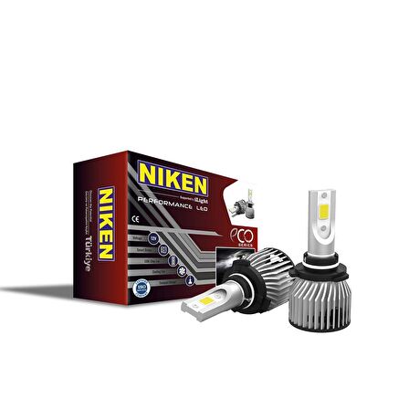 Hb3 led xenon far ampulü seti niken eco 8000lm