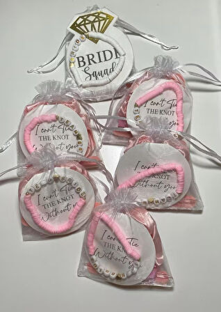 Bride To Be Gelin Ve Nedime Seti ( Gözlük - Toka - Bileklik 