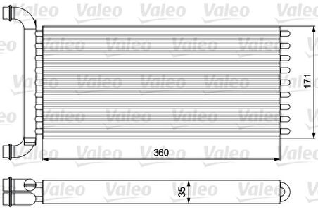 Vag Kalorıfer Radyatoru Crafter Sprinter 06> - Valeo 811521