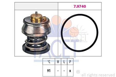 Bmw Termostat Bmw G20 G30 G32 G11 G14 G15 G01 G02 G05 G06 G07 - Facet 7.7977