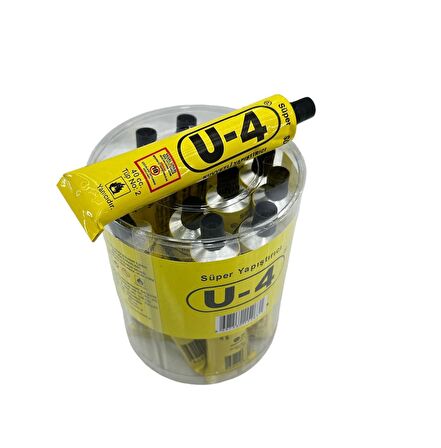 U-4 Kuvvetli Süper Sıvı Yapıştırıcı 40 cc