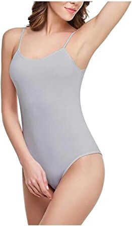 Tutku Kadın ip Askı Body Zıbın 0148 6'lı paket 