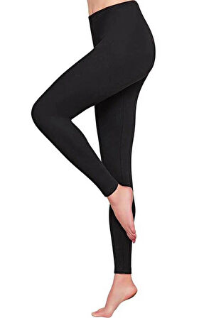 Tutku Elit Kadın Thermal Tayt 2705 siyah