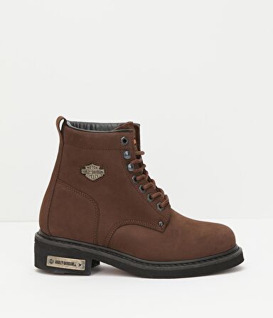Dark Brown Hakiki Deri Kadın Bot & Bootie HD0777009603