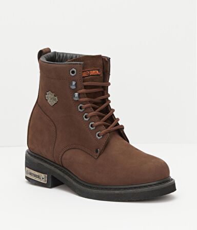 Dark Brown Hakiki Deri Kadın Bot & Bootie HD0777009603