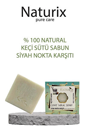 Natural Keçi Sütü Sabun Peeling Etkili Akne Kurutucu Siyah Nokta Karşıtı %100 Doğal Goat Milk Soap