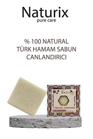 Natural Türk Hamam Sabunu Arındırıcı Derin Temizleme %100 Doğal Turkısh Hammam Soap