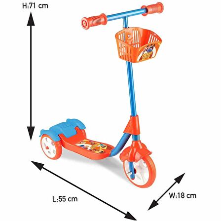 RT-İTH-0026 Rafadan Tayfa 3 Tekerlekli Scooter