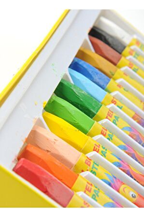 Pastel Boya 12 Renk Karton Kutu Play-Doh 12 Renk Karton Kutu Pastelboya