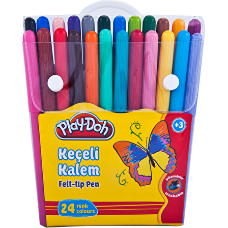 Play Doh Keçeli Kalem 24 Renk 