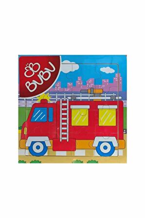 BuBu Ahşap Puzzle 16 Parça