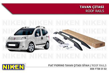 Fiat fiorino tavan çıtası port bagaj taşıyıcı siyah