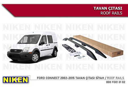 Ford connect tavan çıtası port bagaj siyah kısa şase 2002 /2015