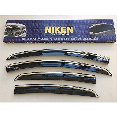 Toyota auris cam rüzgarlığı kromlu 2013+ niken