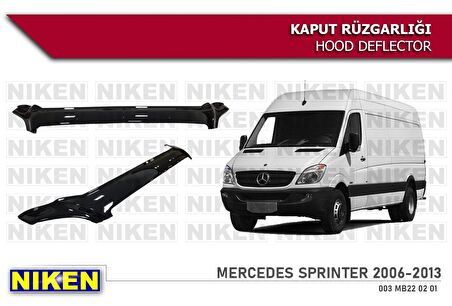 Mercedes sprinter kaput rüzgarlığı koruyucu 2006 / 2013