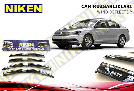 Vw jetta cam rüzgarlığı kromlu 2011+ niken