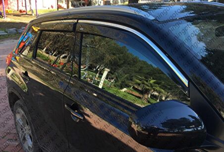 Suzuki vitara cam rüzgarlığı kromlu 2016 2017 2018 2019 niken
