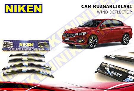 Fiat egea cam rüzgarlığı kromlu niken